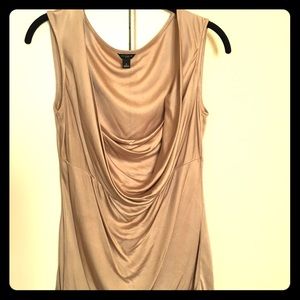 Gold Cowl neck Ann Taylor top
